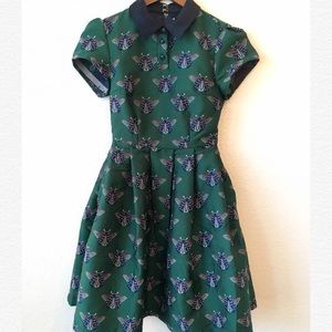 ModCloth Uniqueness On Offer Shirt Dress in Insect